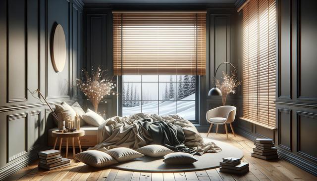 Create a Darker Space with Blackout Blinds!