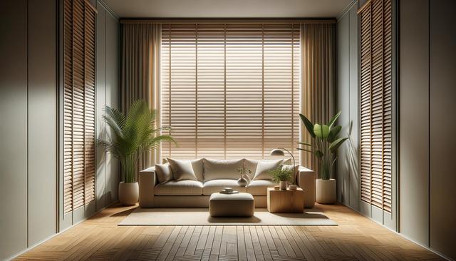 Blackout curtains create a comfortable and private space for you
