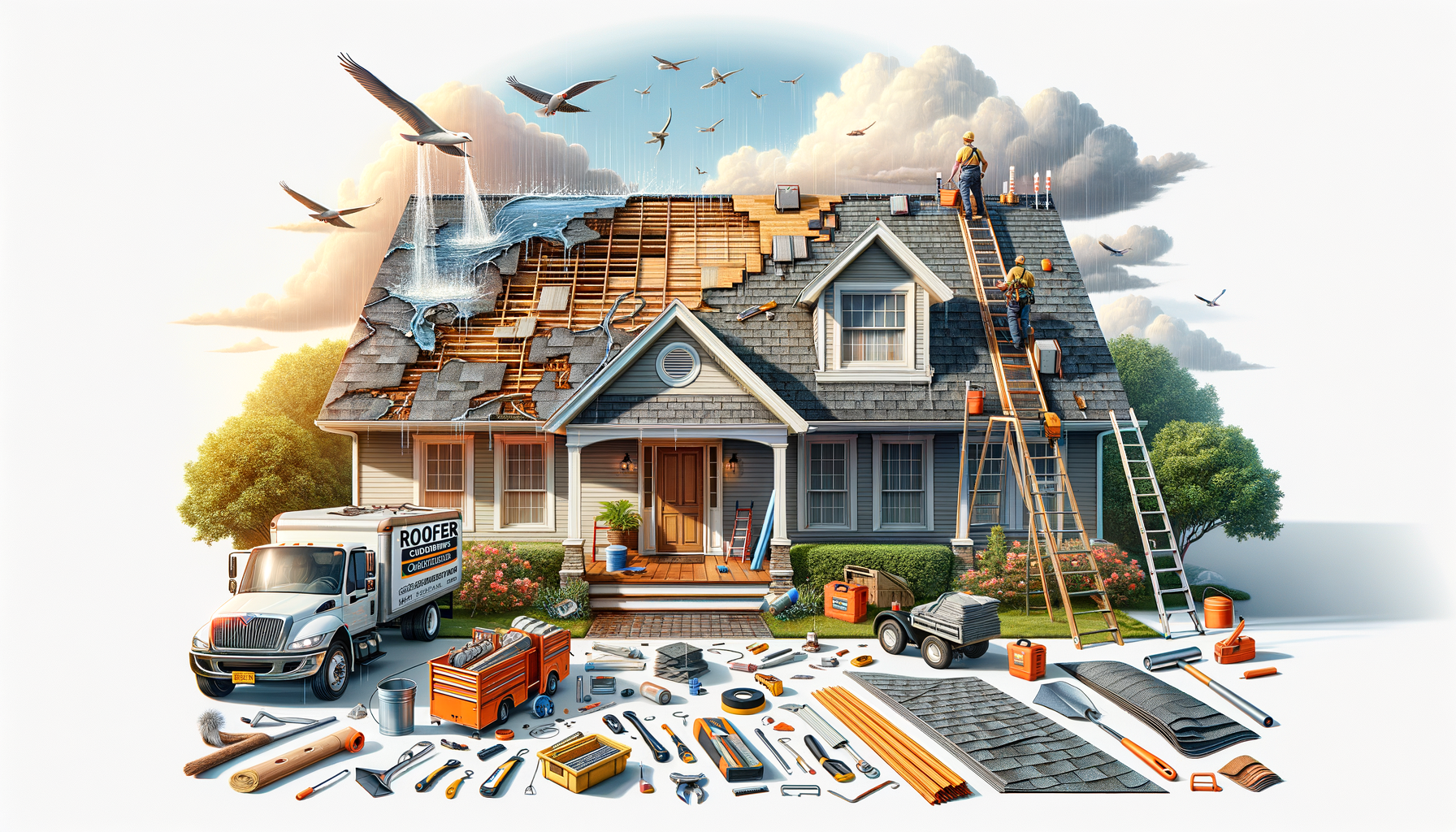 Is a Leaky Roof Eroding Your Home? Three minutes to learn how to stop the hidden problem