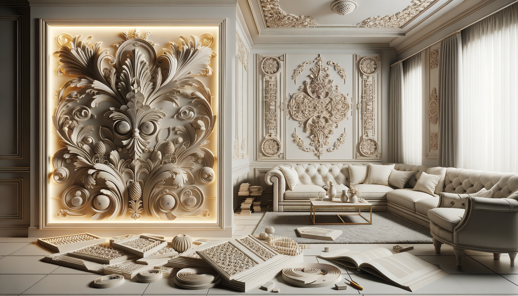 3D PU Wall Panels – Transform Your Space Today!