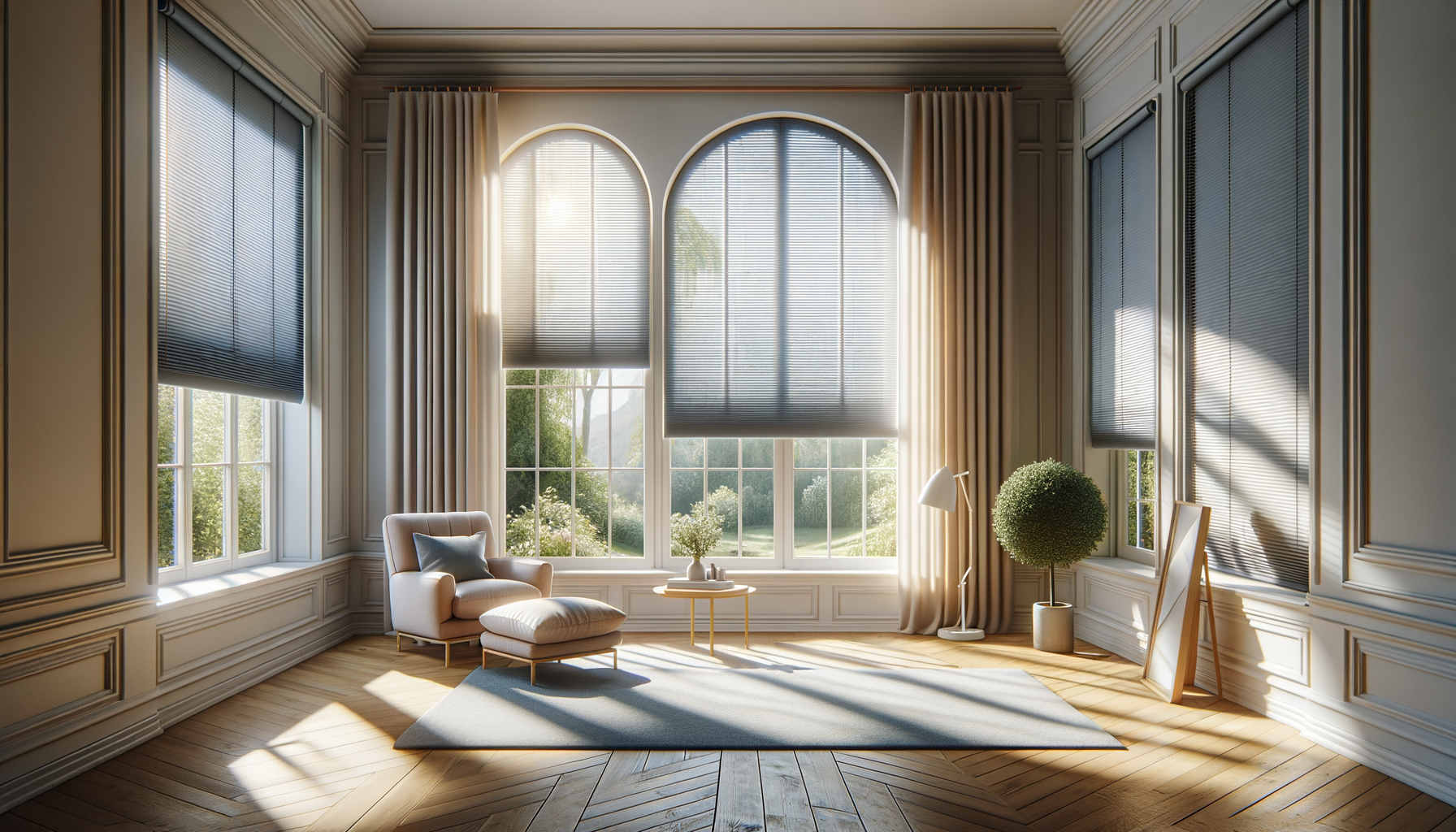 Create a Darker Space with Blackout Blinds!