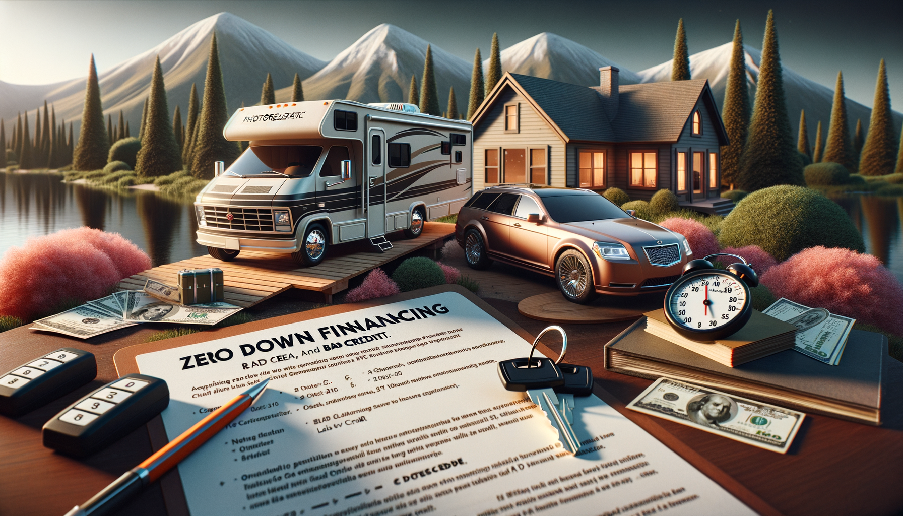 How to Navigate the Process of Buying an RV with Bad Credit