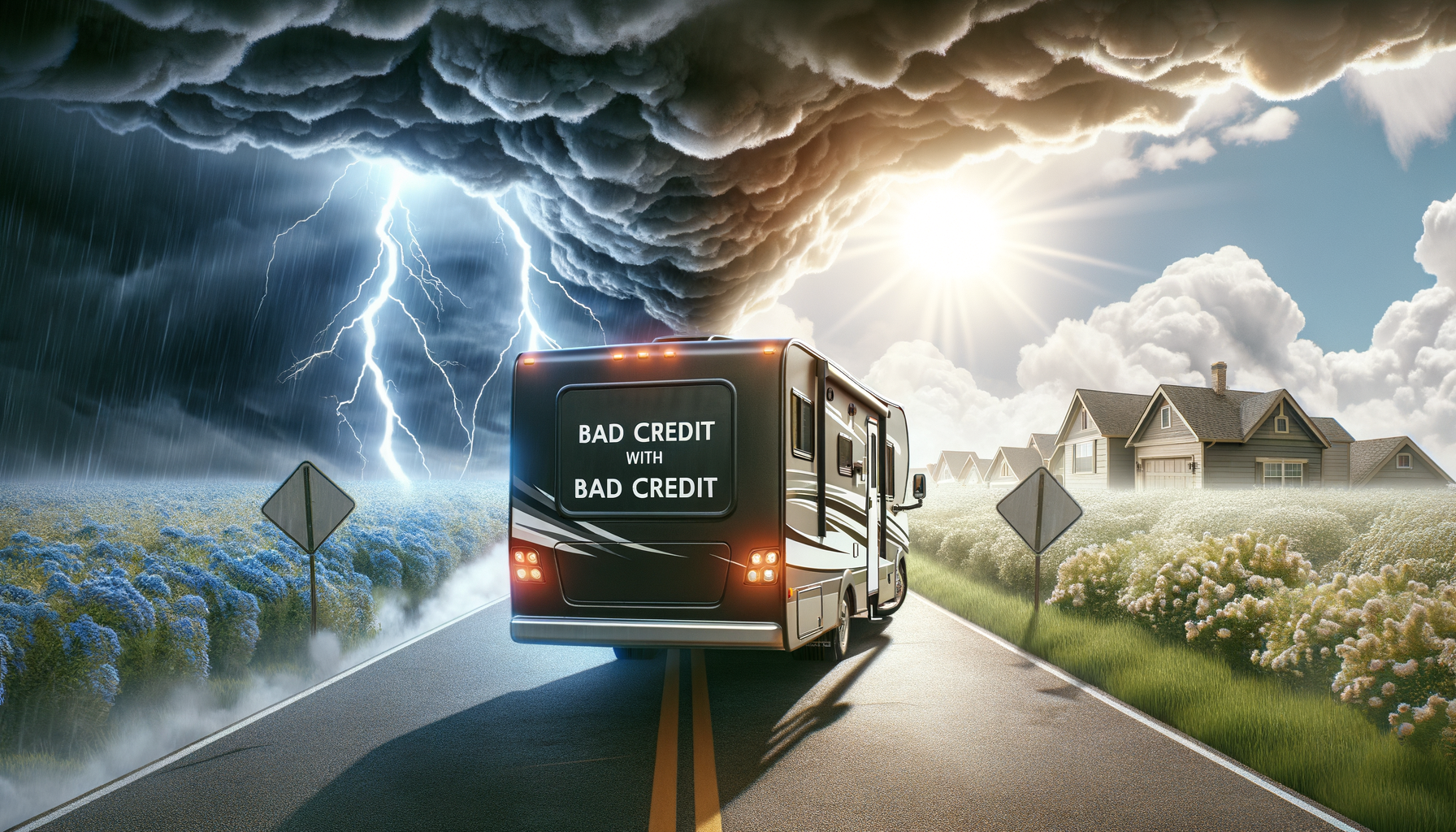 How to Navigate the Process of Buying an RV with Bad Credit