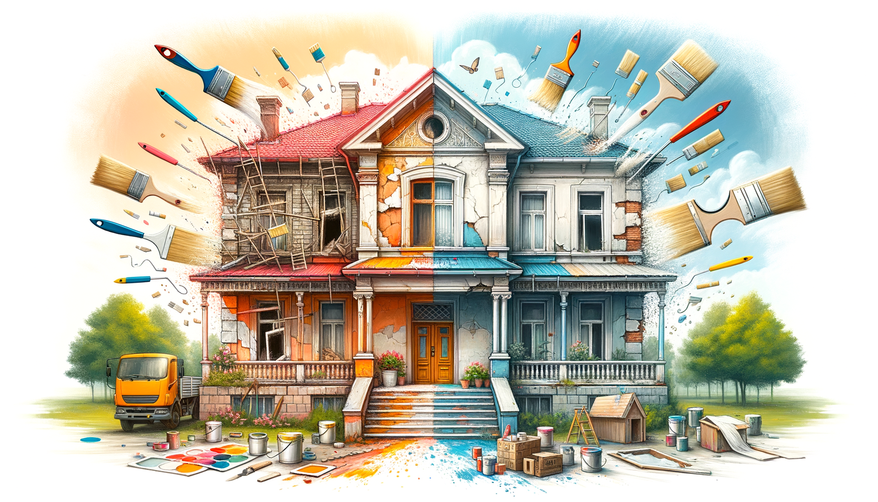 Transform Your Space with House Painting