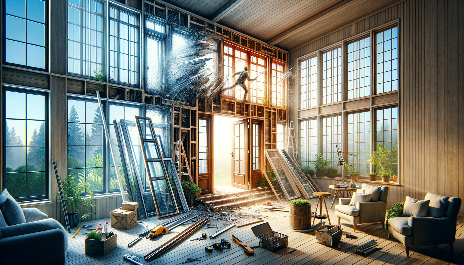 Tijdens het renoveren van een woning kiezen veel huiseigenaren ervoor om kunststof kozijnen te laten plaatsen